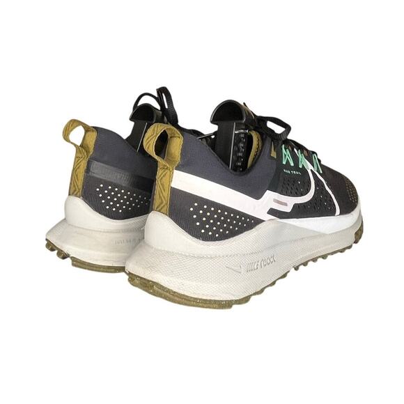 ***SOLD*** React Pegasus Trail 4 Low Mens Shoes Hiking Black/White Olive Size 12 - Picture 4 of 5
